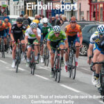 Bantry,Ireland - May 25, 2016: Tour of Ireland Cycle race in Bantry, Ireland