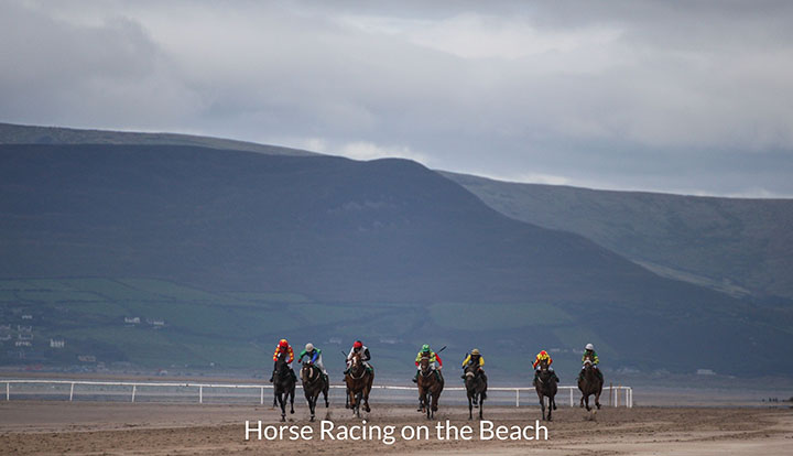 Horse Racing on the Beach
